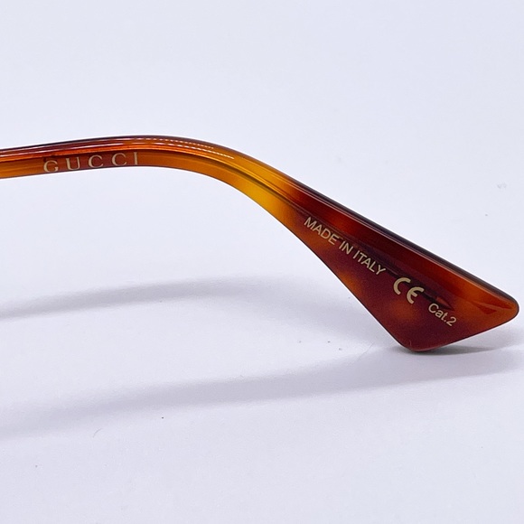 NEW GUCCI GG0818SA 002 WOMEN’S SUNGLASSES GUCCI GG0818S BROWN - Picture 13 of 14